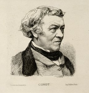 Camille Corotin (1796-1875) muotokuva 1861